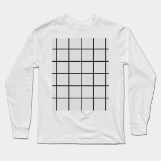 Square Pattern Long Sleeve T-Shirt